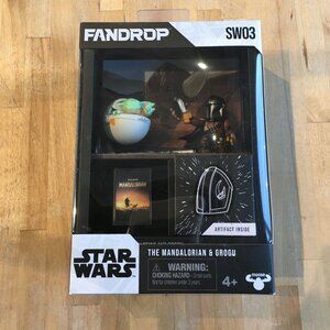 The Mandalorian & Grogu FANDROP Figure Set - Star Wars